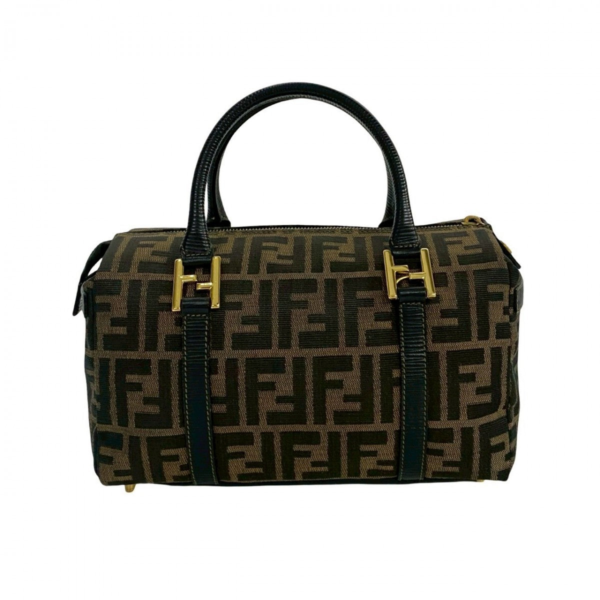 FENDI Shoulder Bag leather Brown