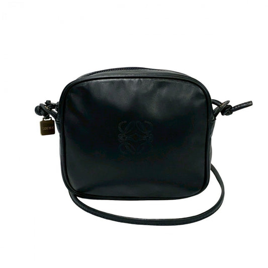 LOEWE Shoulder Bag leather black