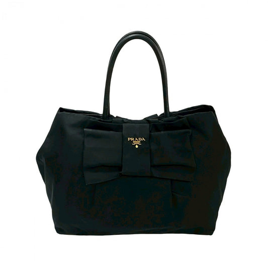PRADA Handbag leather black