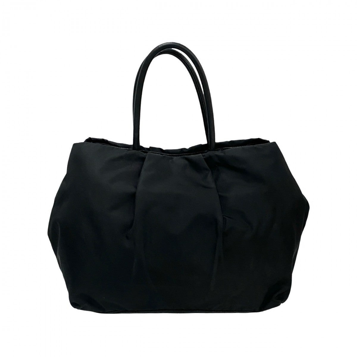 PRADA Handbag leather black