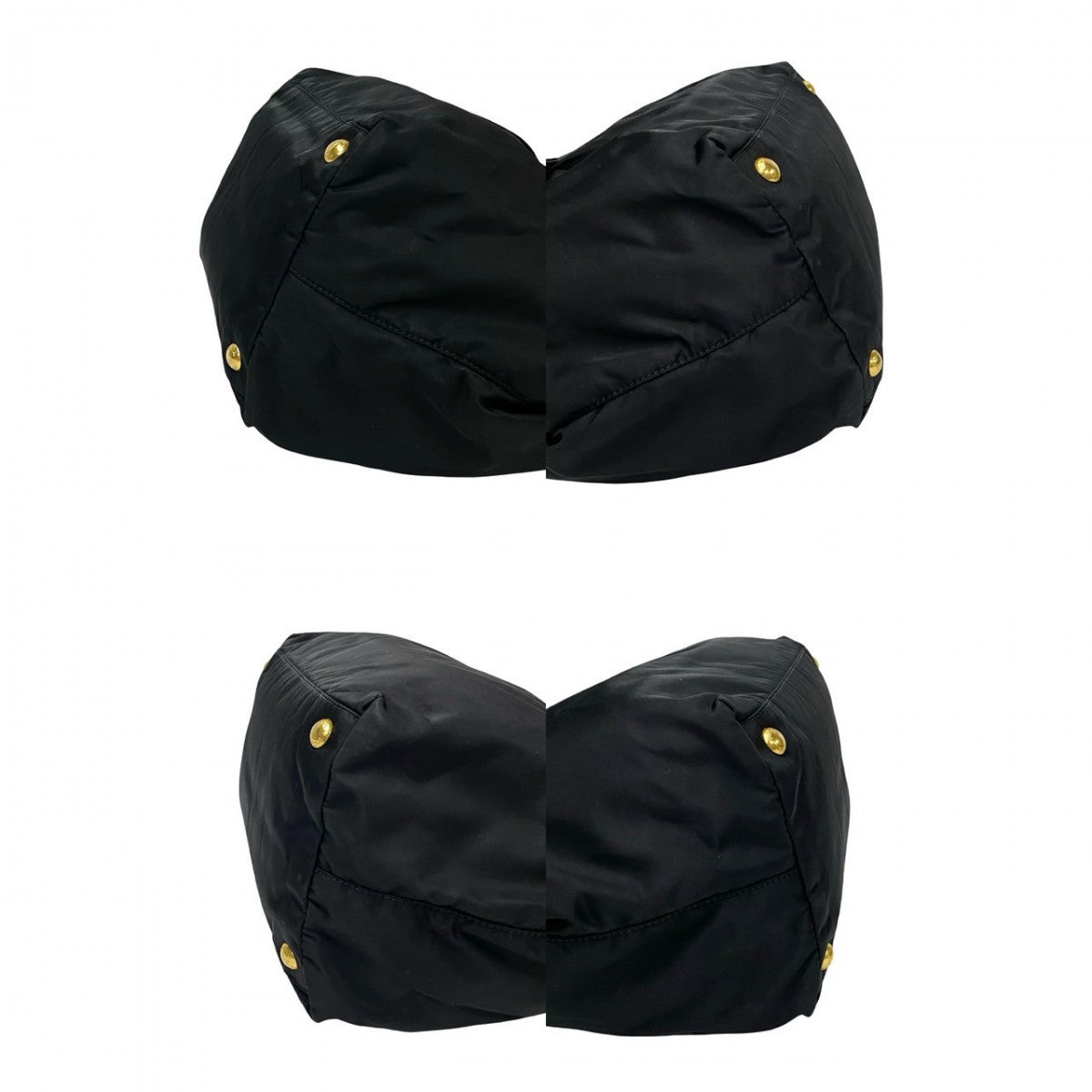 PRADA Handbag leather black