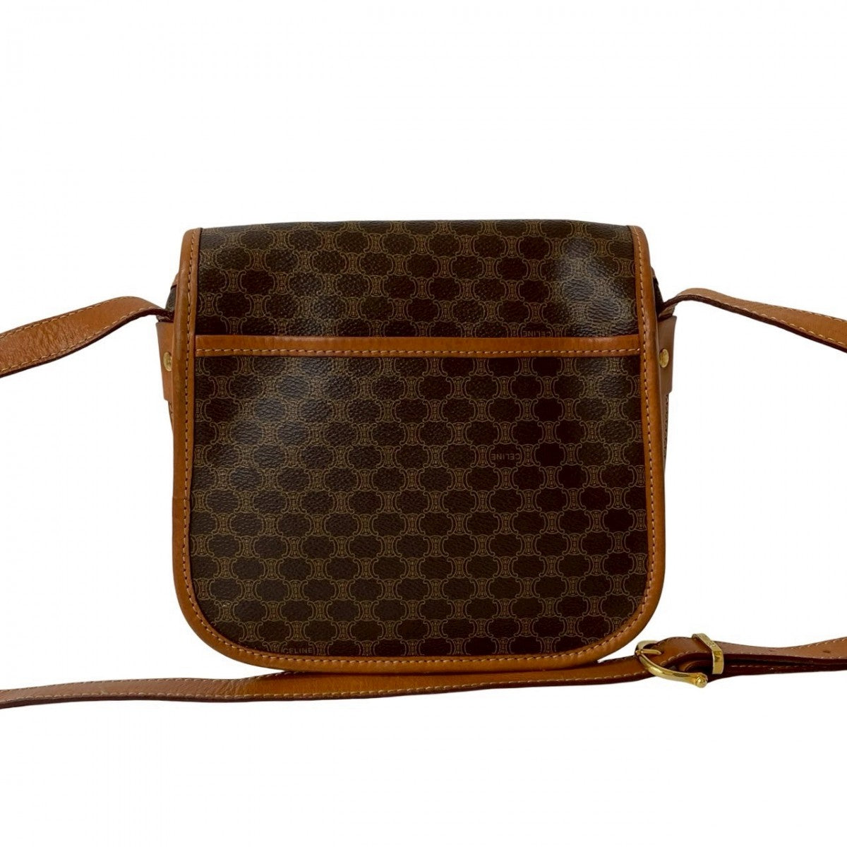CELINE Shoulder Bag leather Brown