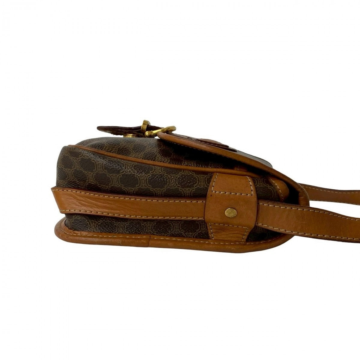 CELINE Shoulder Bag leather Brown