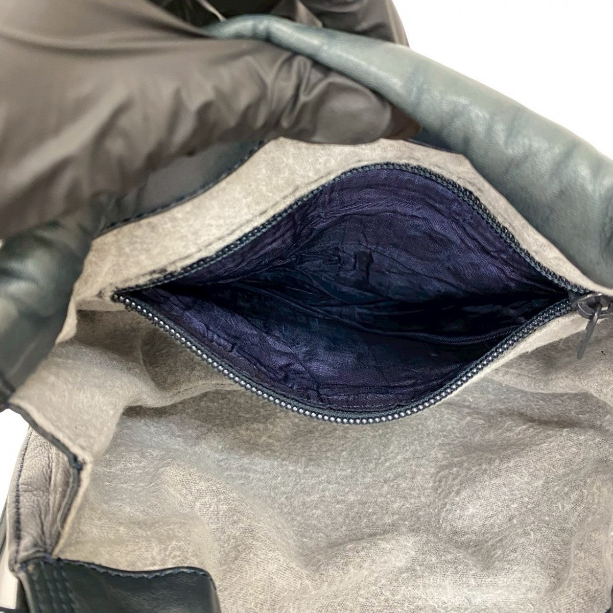 LOEWE Shoulder Bag leather Navy