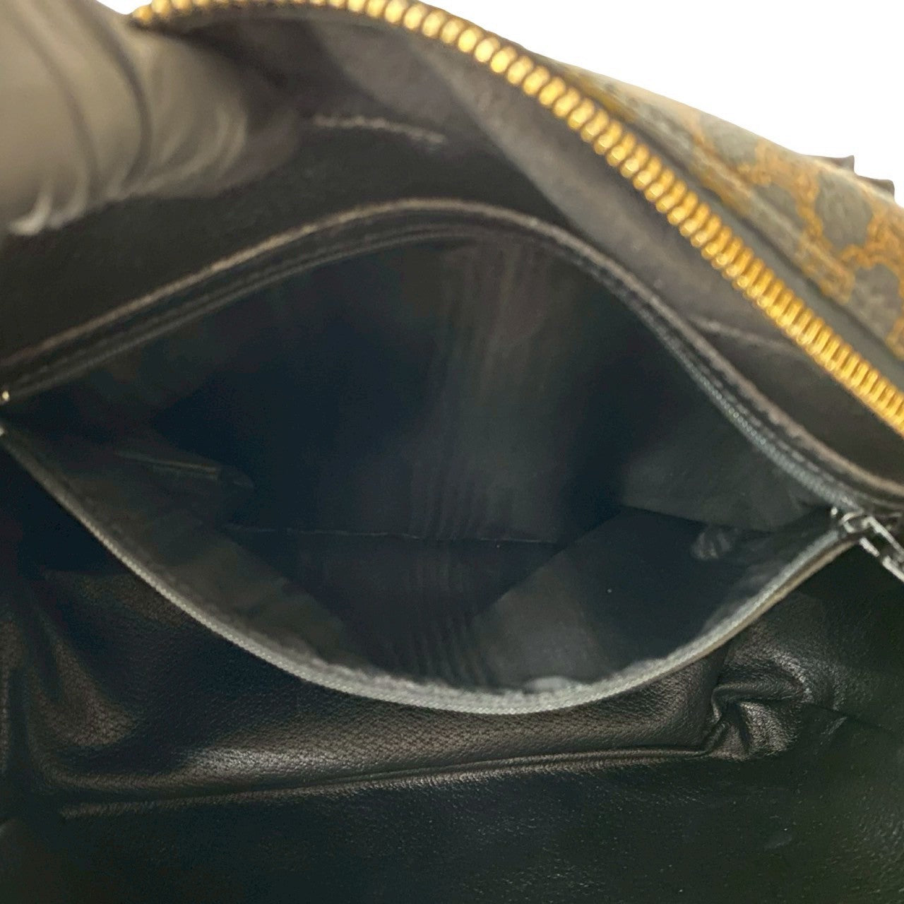 CELINE Handbag leather black