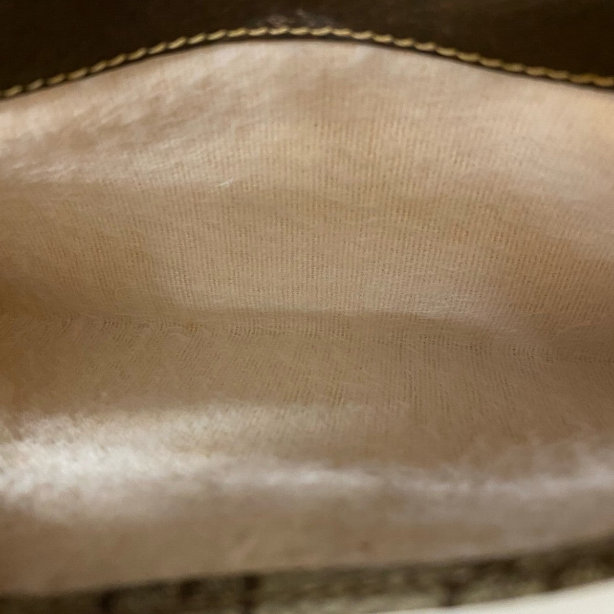 GUCCI Shoulder Bag leather Brown