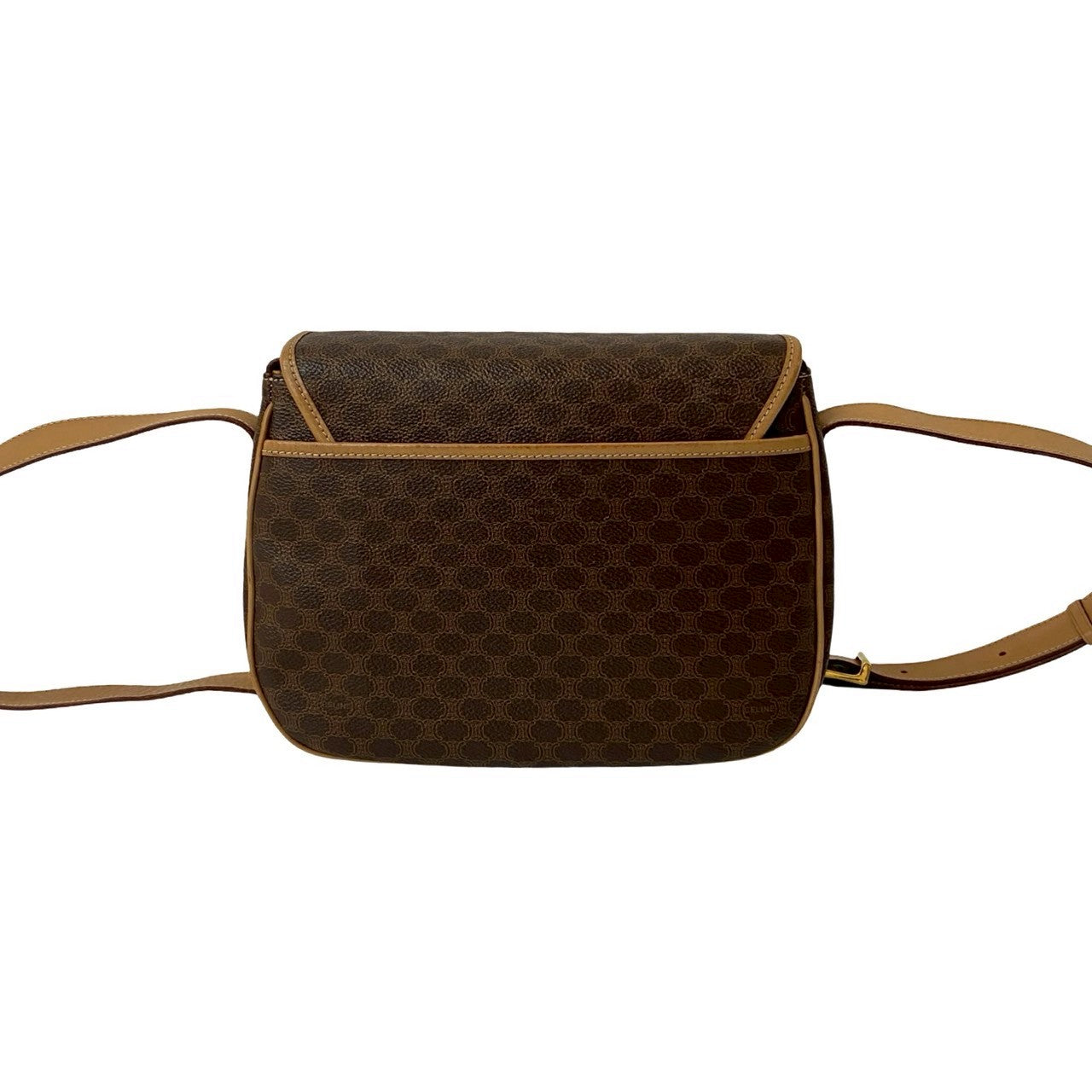 CELINE Shoulder Bag leather Brown