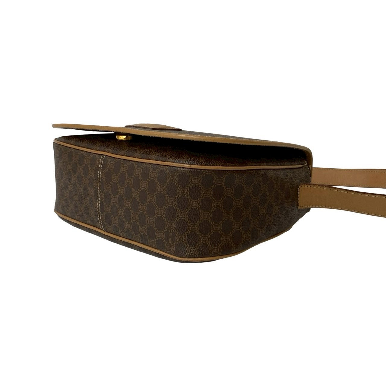 CELINE Shoulder Bag leather Brown