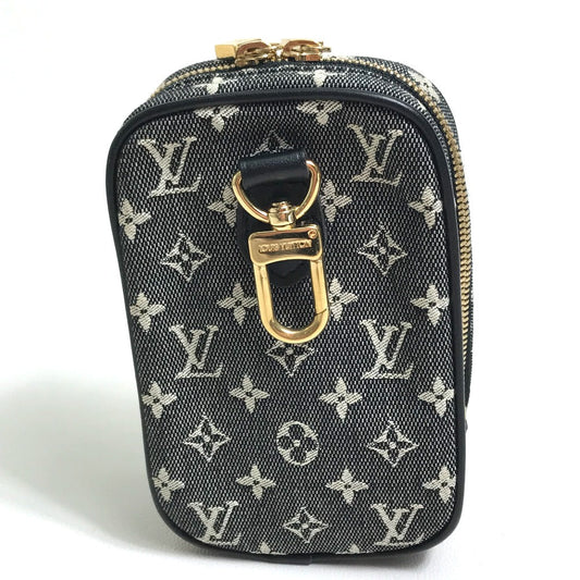 LOUIS VUITTON Pouch M92066 Monogram mini canvas Gray type Monogram mini us digital unisex(Unisex) Used Authentic