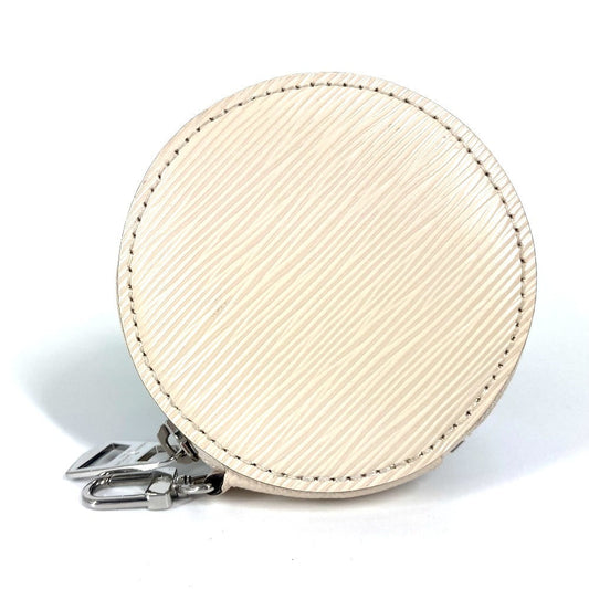 LOUIS VUITTON Coin case Epi Leather white Epi accessories Women(Unisex) Used Authentic