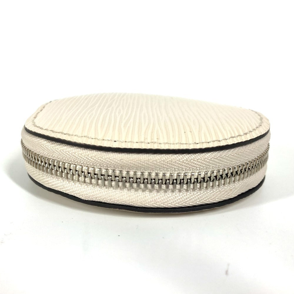 LOUIS VUITTON Coin case Epi Leather white Epi accessories Women(Unisex) Used Authentic