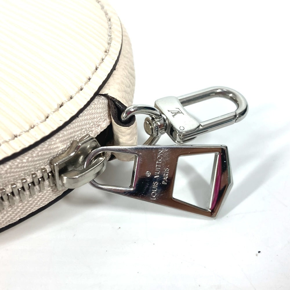 LOUIS VUITTON Coin case Epi Leather white Epi accessories Women(Unisex) Used Authentic