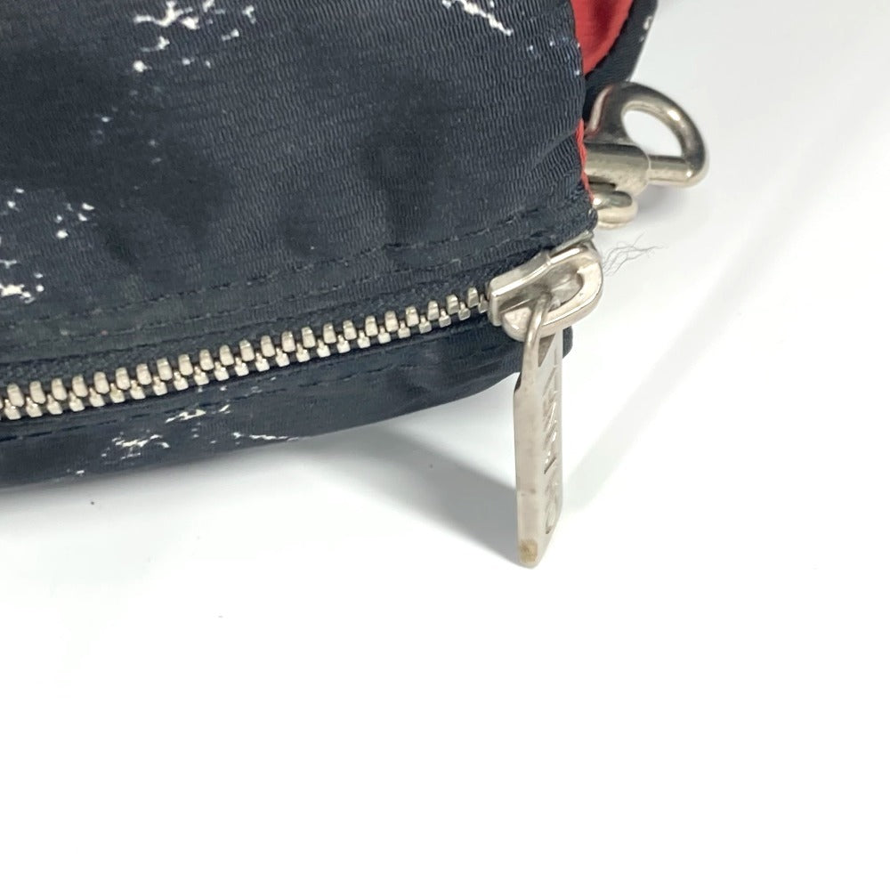 CHANEL Boston Duffel bag Nylon black Old travel line Pet Bag unisex(Unisex) Used Authentic