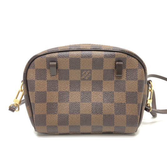 LOUIS VUITTON Shoulder Bag N51296 Damier canvas Brown Pochette Ipanema