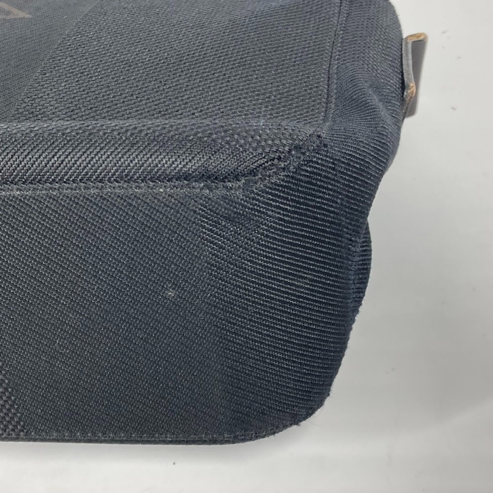 LOUIS VUITTON Business bag M93082 Damier Jean Canvas black Damier Jean Yak mens Used Authentic