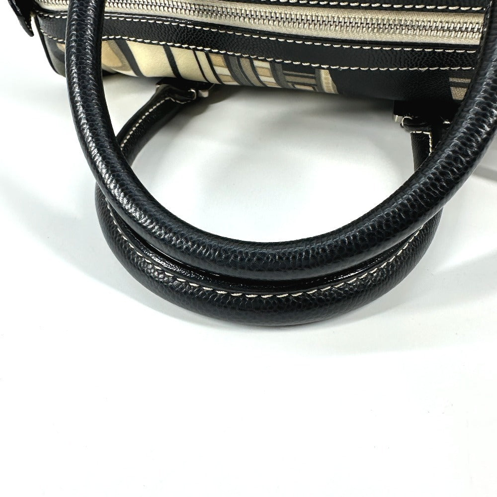 CHANEL Boston Duffel bag PVC black Central station Women Used Authentic