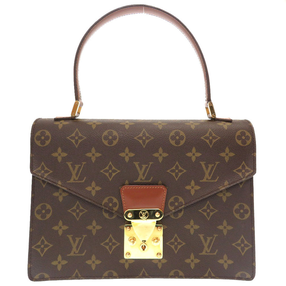 LOUIS VUITTON Handbag M51190 Monogram canvas Brown Monogram Concorde Women Used Authentic