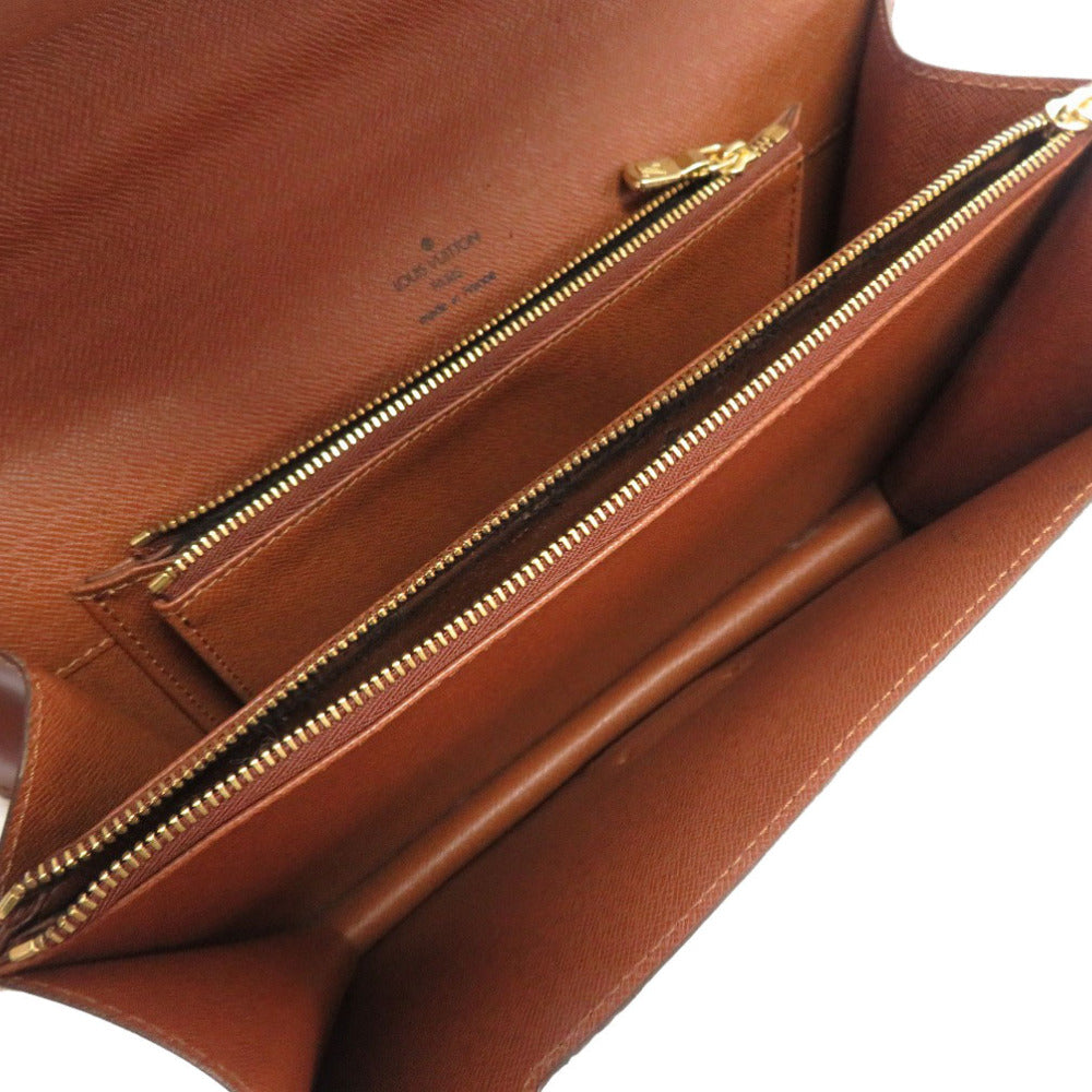 LOUIS VUITTON Handbag M51190 Monogram canvas Brown Monogram Concorde Women Used Authentic