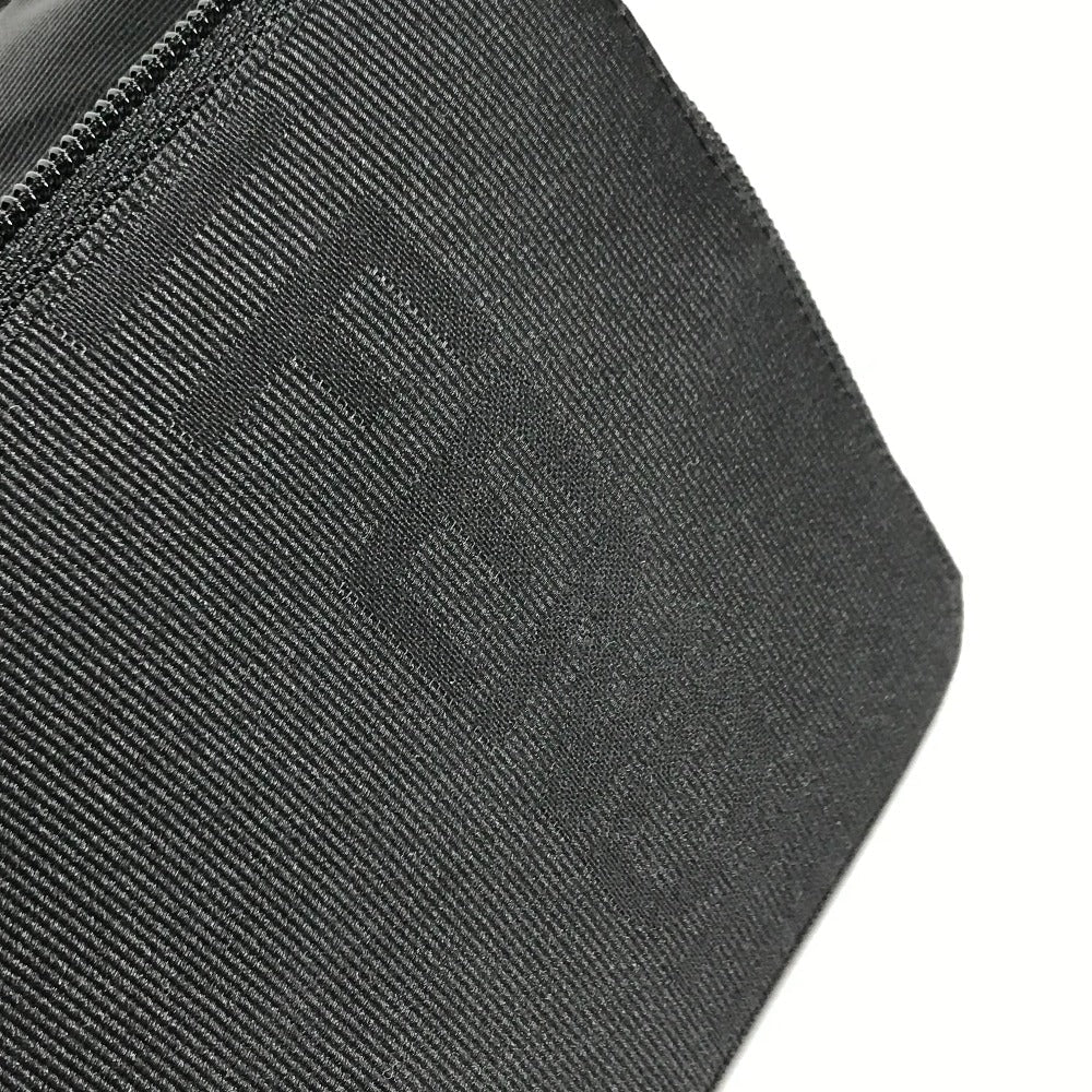 FENDI Tote Bag Nylon black vintage logo Women Used Authentic