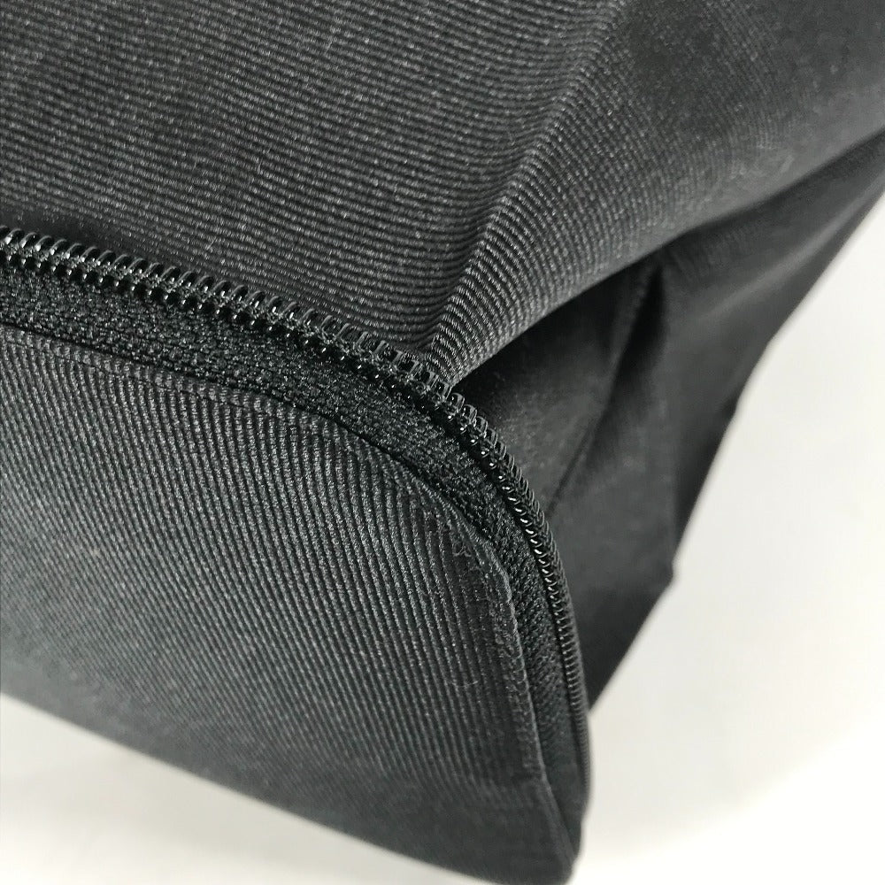 FENDI Tote Bag Nylon black vintage logo Women Used Authentic