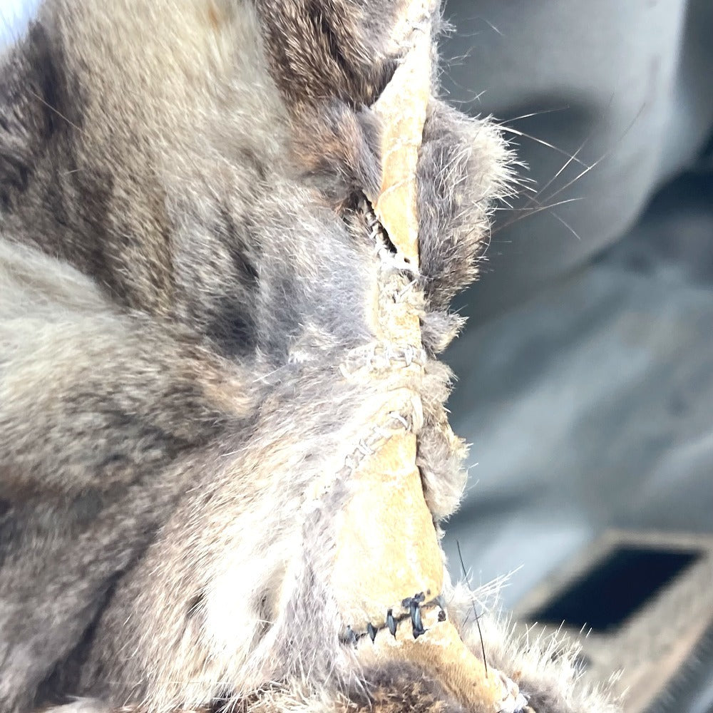 FENDI Tote Bag fur beige fur