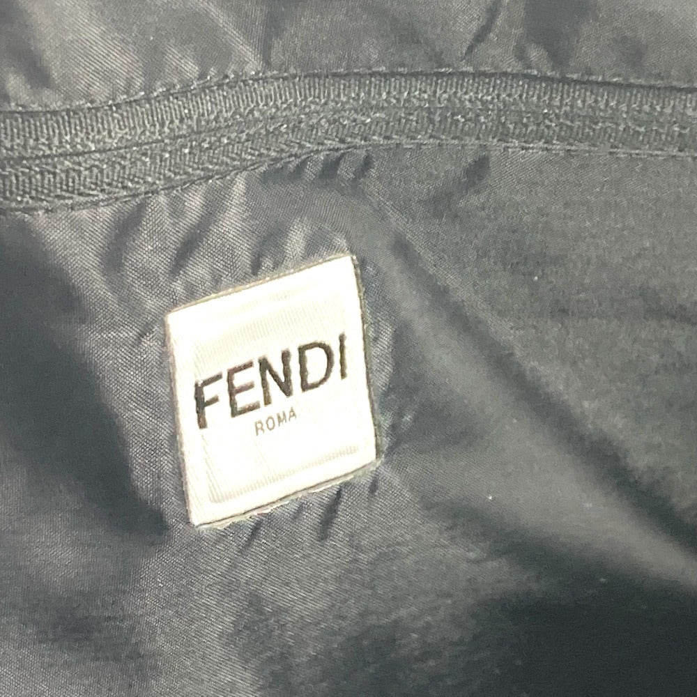 FENDI Pouch Nylon Navy monster bugs For strollers Kids Used Authentic