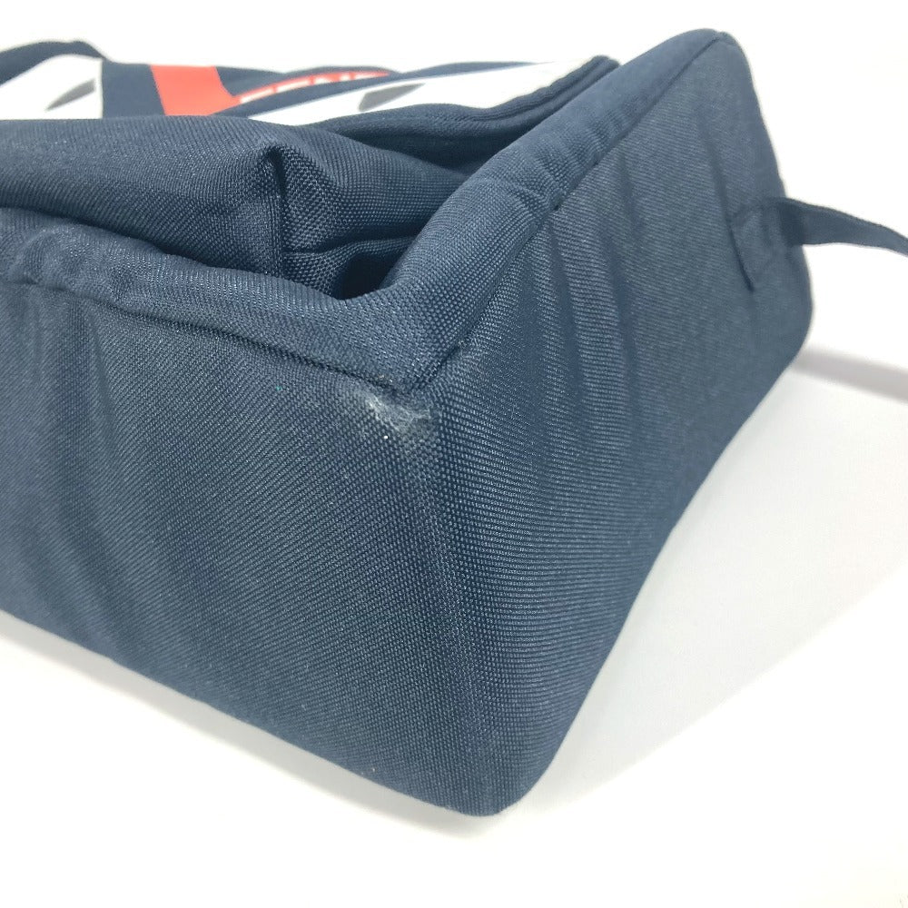 FENDI Pouch Nylon Navy monster bugs For strollers Kids Used Authentic
