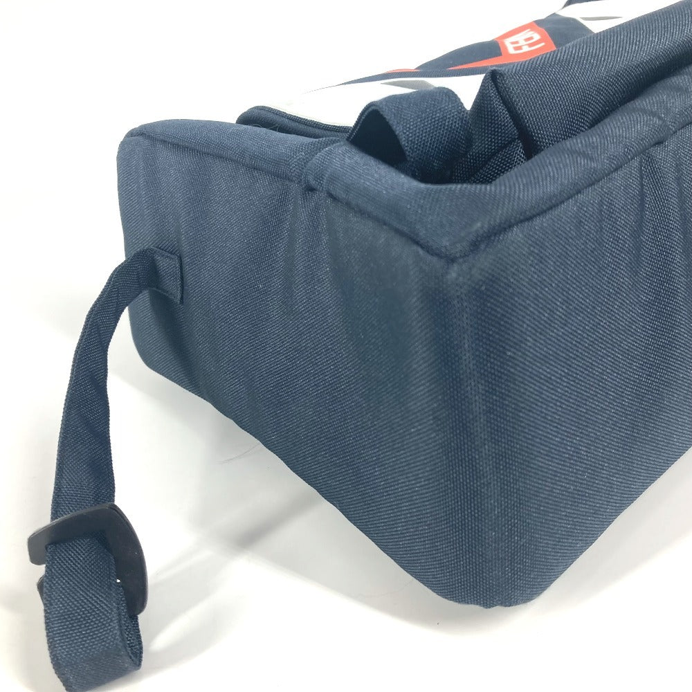 FENDI Pouch Nylon Navy monster bugs For strollers Kids Used Authentic