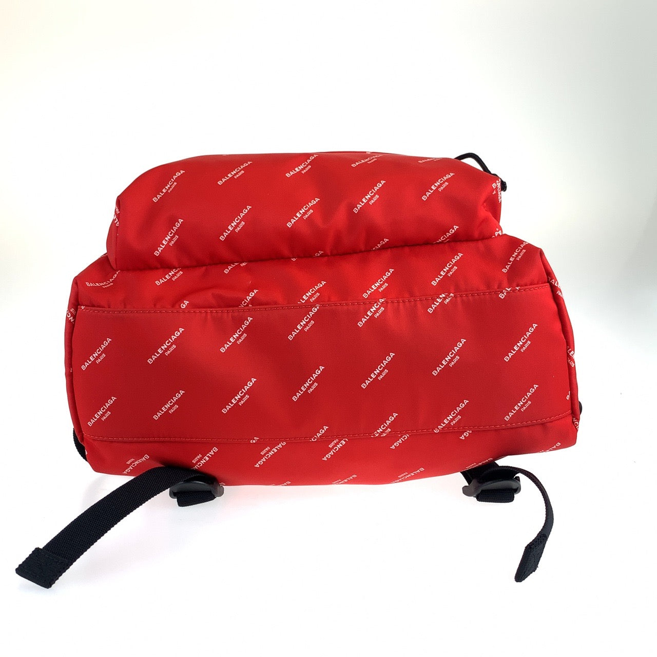 BALENCIAGA Backpack Nylon Red black Backpack Explorer mens Used Authentic