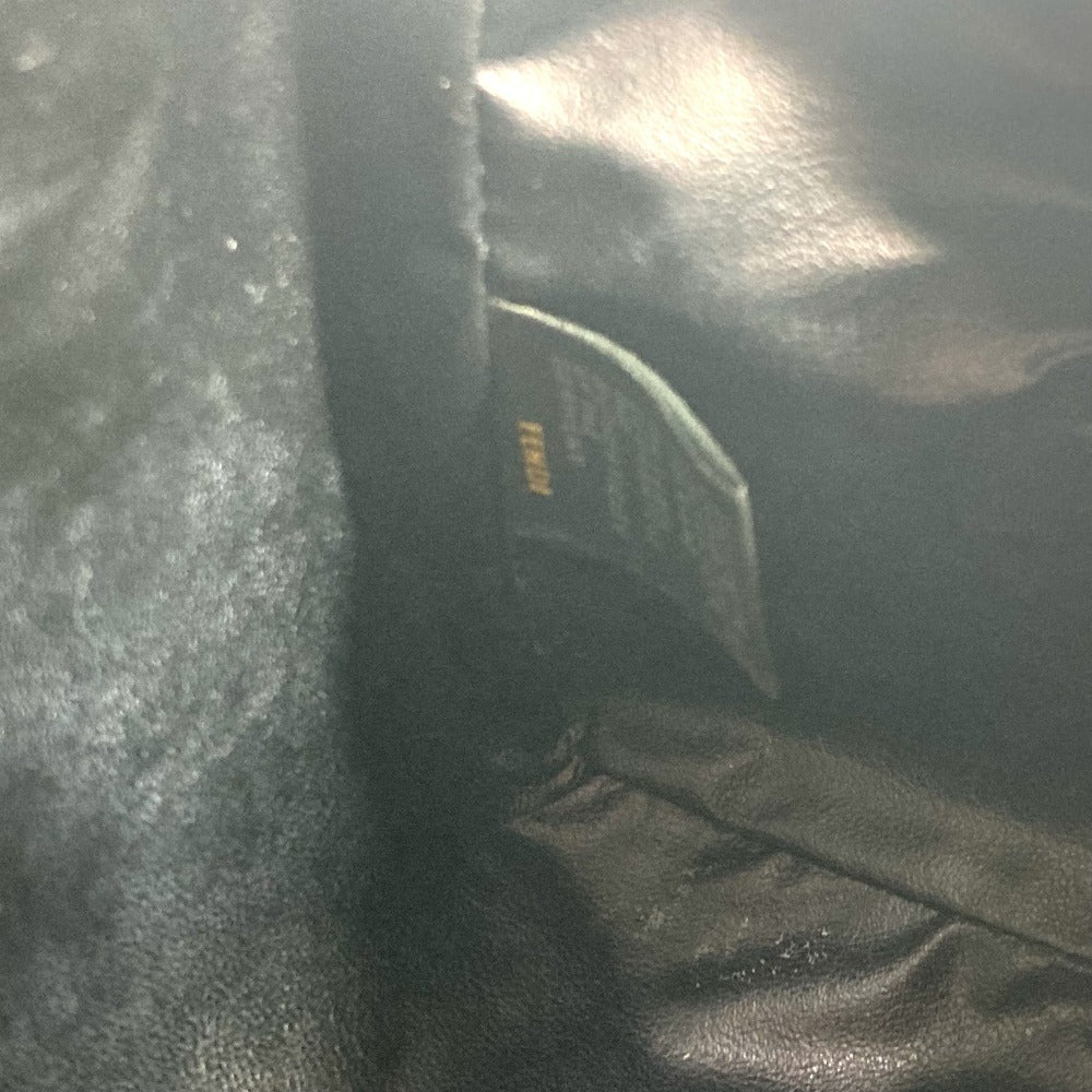 FENDI business bag PVC black Zucca logo