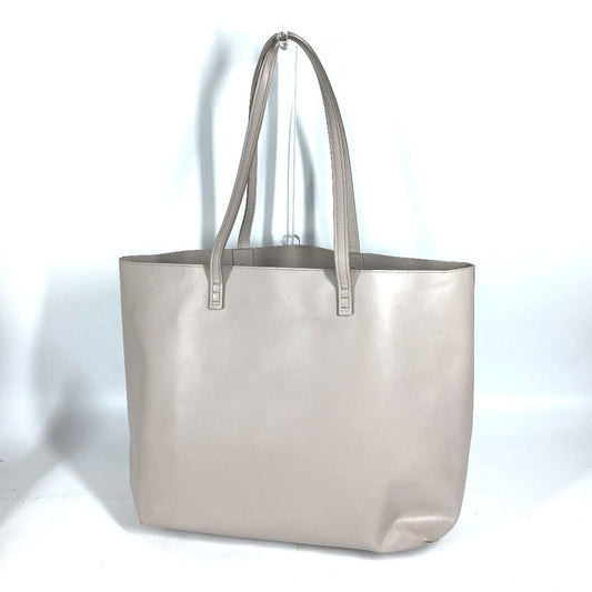 FENDI Tote Bag leather Greige type monster unisex(Unisex) Used Authentic