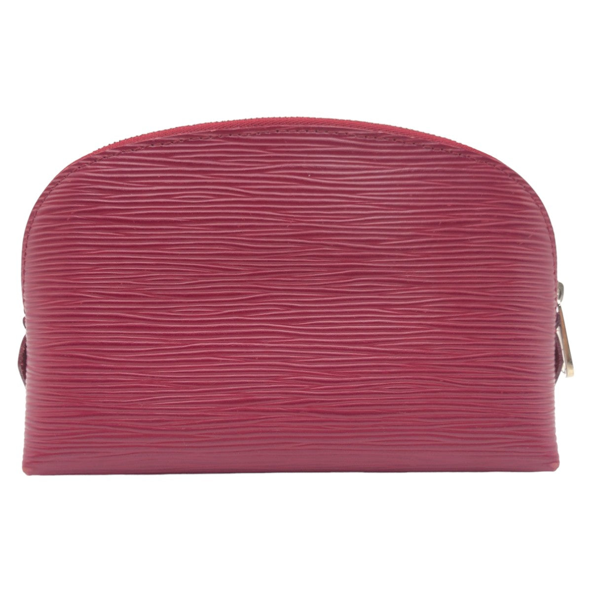 LOUIS VUITTON Pouch M40641 Epi Leather Fuchsia Pink SilverMetal Makeup pouch Cosmetics Pouch Epi Pochette Cosmetic Women Used Authentic