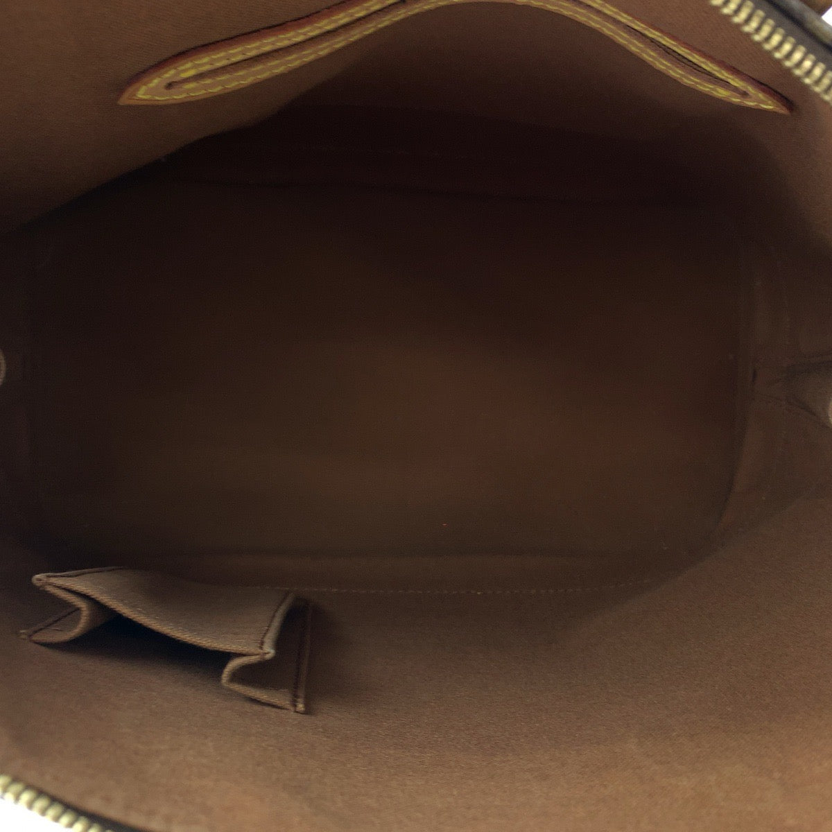 LOUIS VUITTON Handbag M51130 PVC Brown Gold Metal Handbag Monogram Alma Women Used Authentic