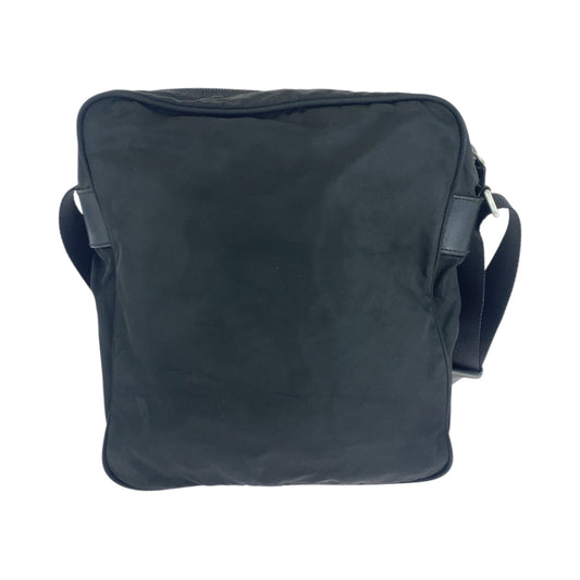 PRADA Shoulder Bag BT0168 Nylon Black SilverMetal Shoulder Bag pochette Test Triangle With logo Women(Unisex) Used Authentic