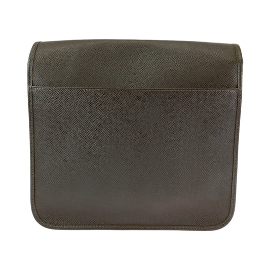 LOUIS VUITTON Shoulder Bag M32488 Taiga Grizzly Brown SilverMetal Taiga Andre