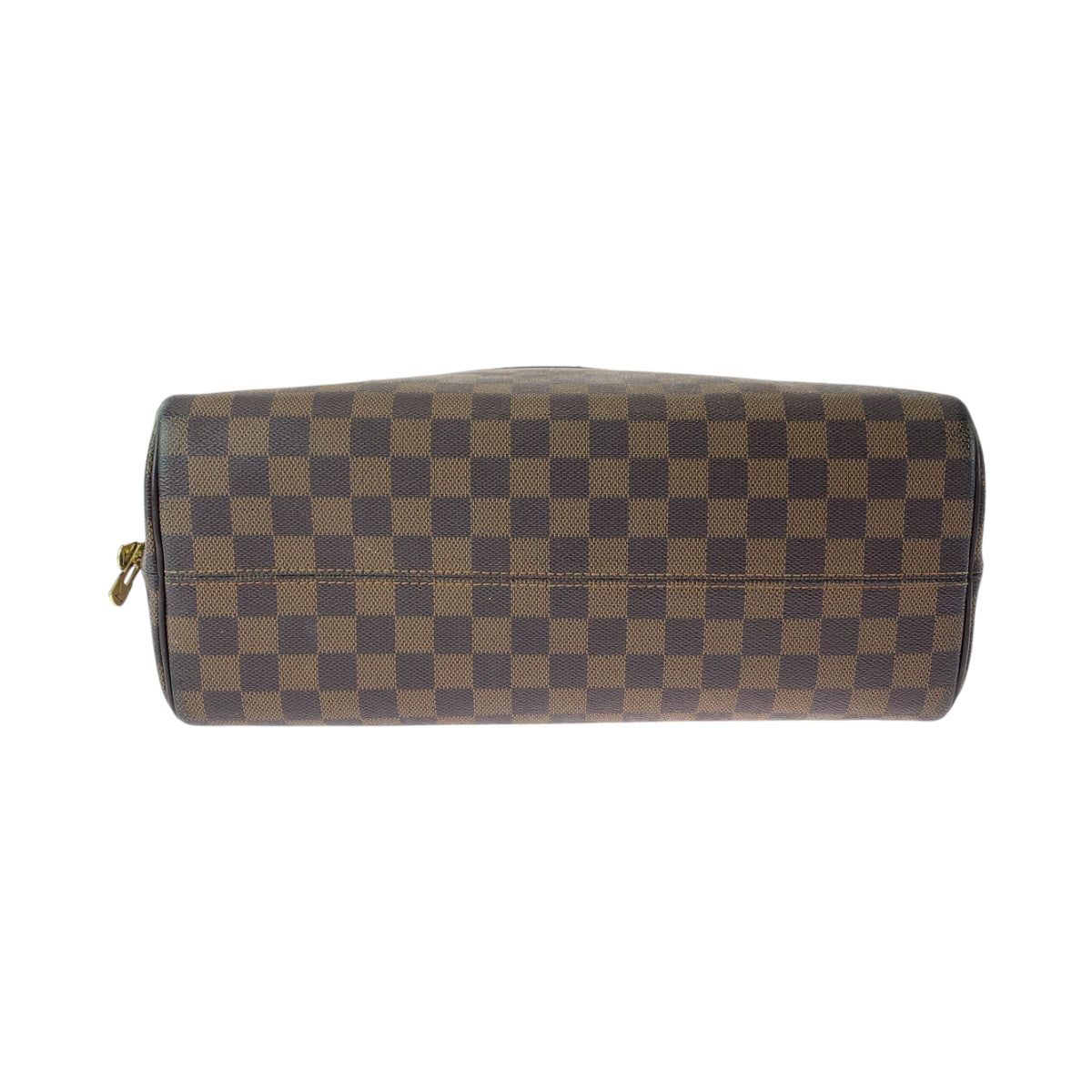 LOUIS VUITTON Handbag N41455 PVC Brown Gold Metal Handbag Boston Duffel bag Damier Ebene Nolita Women Used Authentic