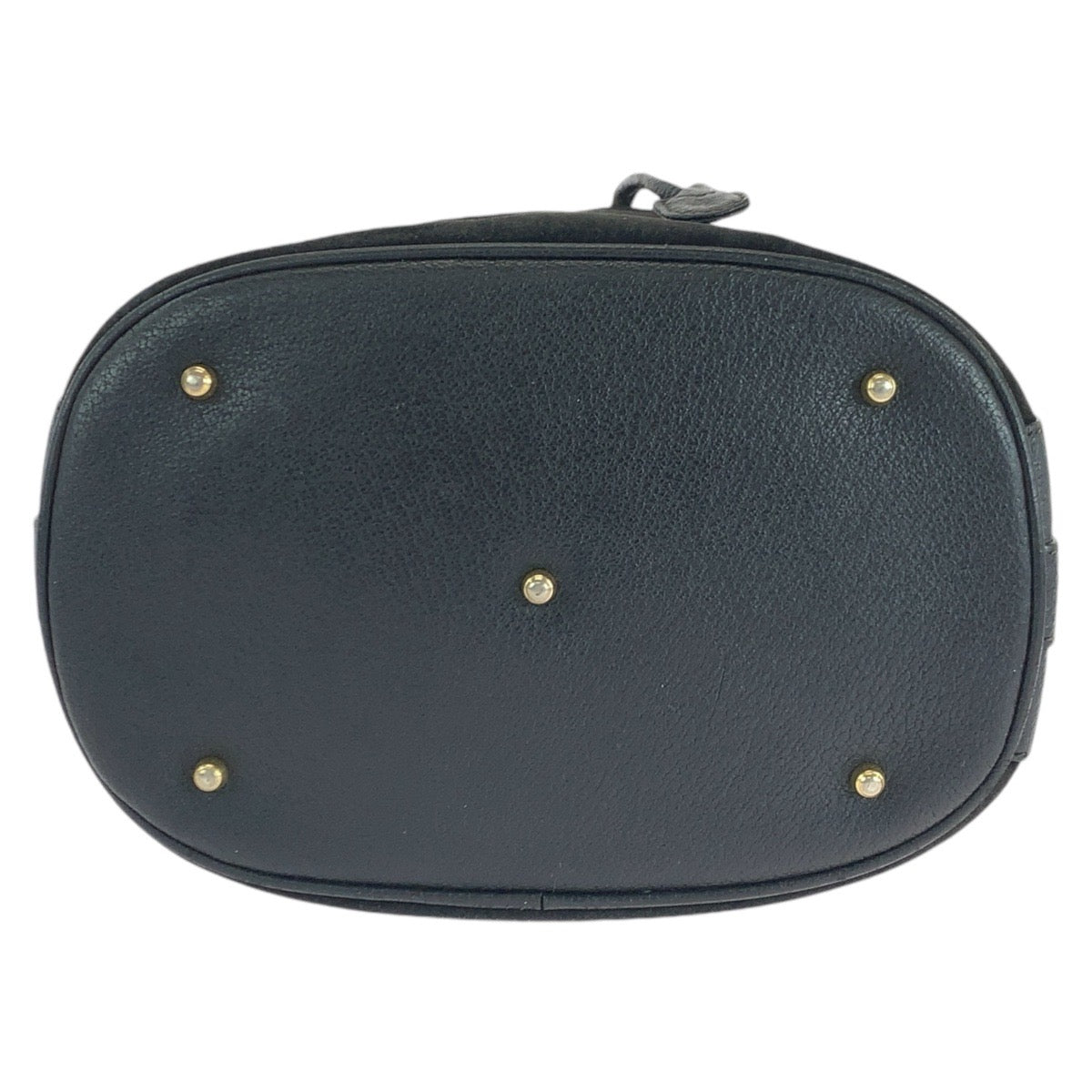 GUCCI Handbag 001 2040 1657 Suede, Leather Black Gold Metal Bamboo Women Used Authentic