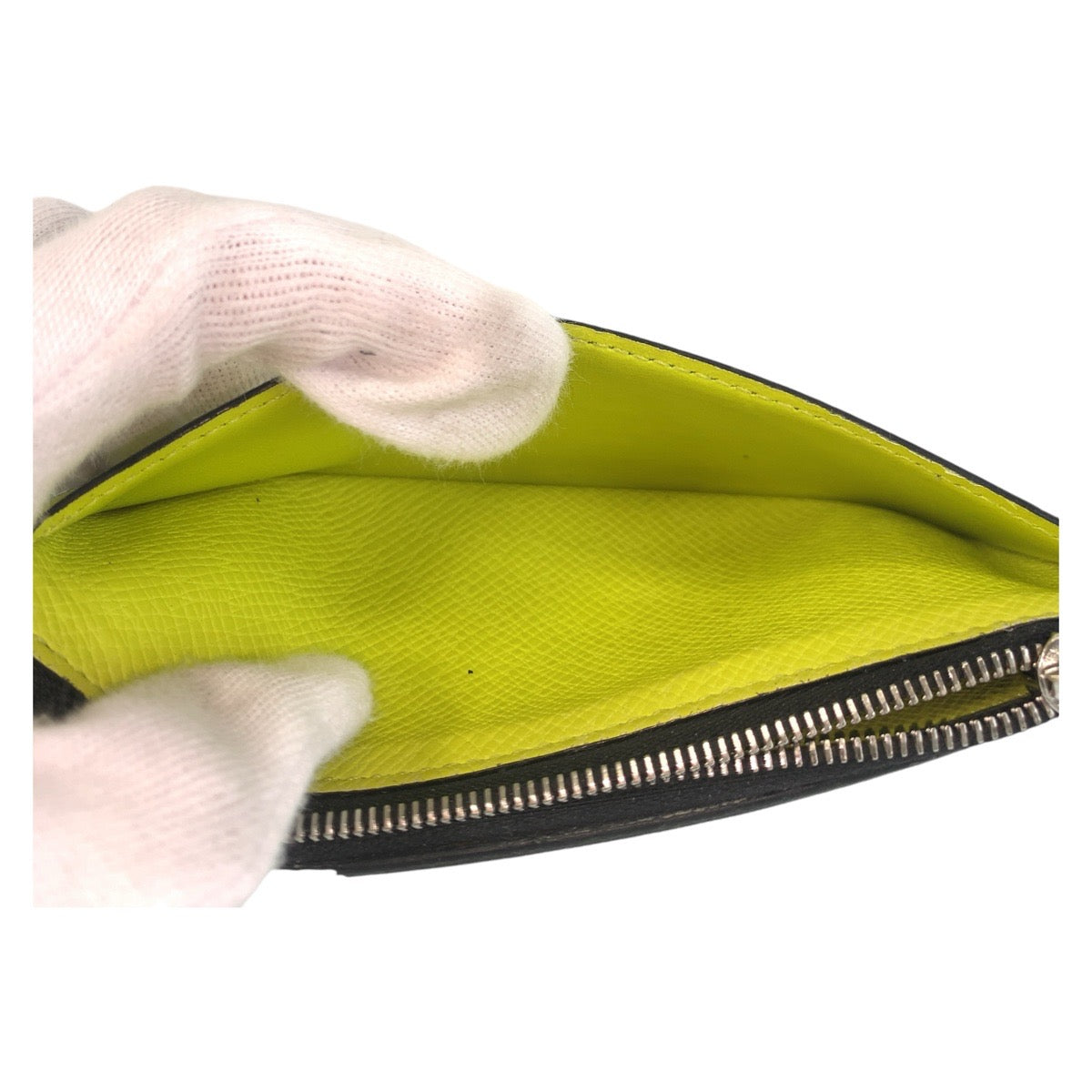 LOUIS VUITTON Coin case M30320 PVC Joanne Yellow Coin case fragment case Taigalama Coin card holder mens(Unisex) Used Authentic