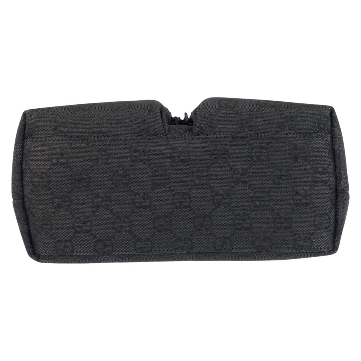 GUCCI Tote Bag 002 1080 GG canvas, leather Black black Tote Bag handbag Women Used Authentic