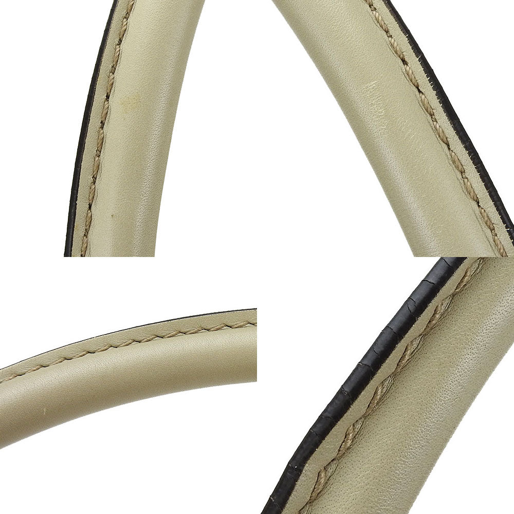 GUCCI Shoulder Bag 282298 GG canvas, leather beige Women Used Authentic