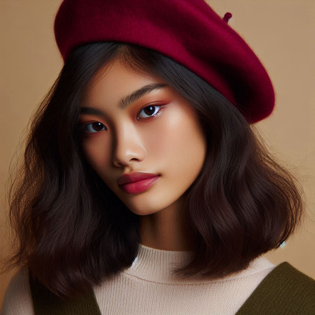 VINTAGE INSPIRED WOOL BERET