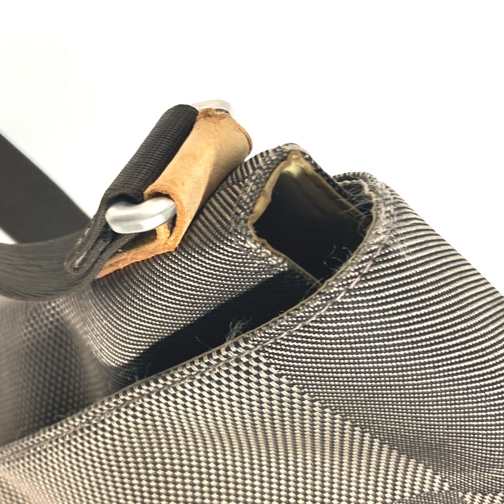 LOUIS VUITTON Shoulder Bag M93077 Damier Jean Canvas khaki Damier Jean Roux unisex(Unisex) Used Authentic
