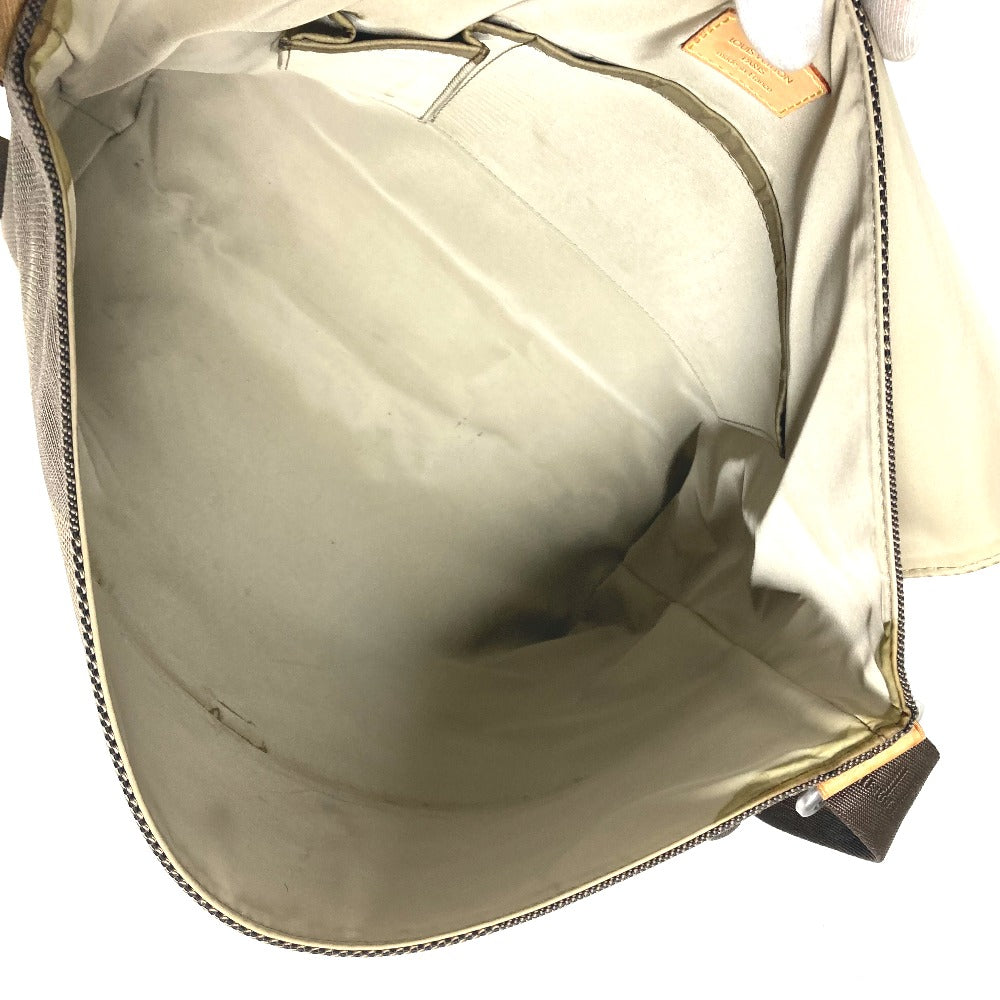 LOUIS VUITTON Shoulder Bag M93077 Damier Jean Canvas khaki Damier Jean Roux unisex(Unisex) Used Authentic
