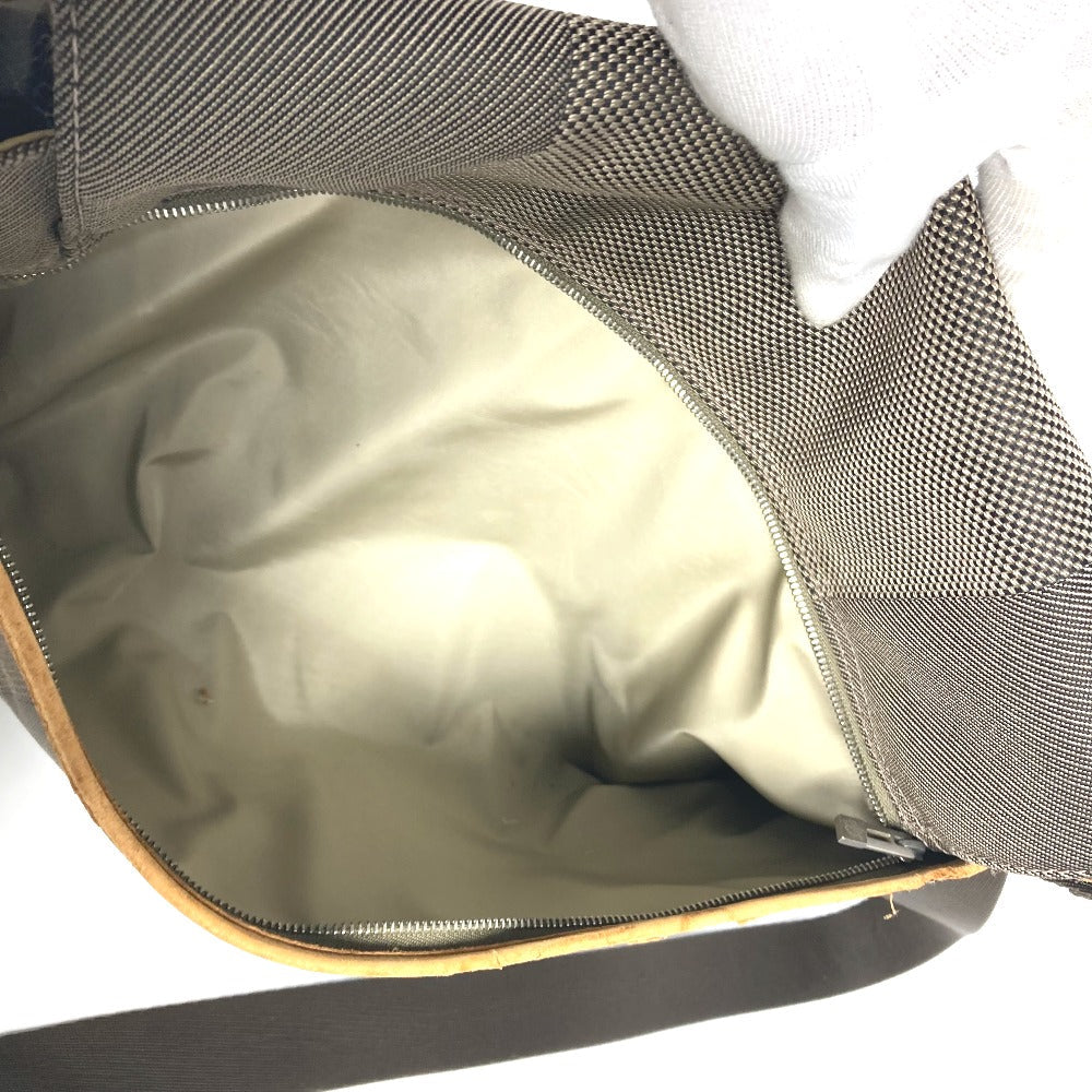 LOUIS VUITTON Shoulder Bag M93077 Damier Jean Canvas khaki Damier Jean Roux unisex(Unisex) Used Authentic