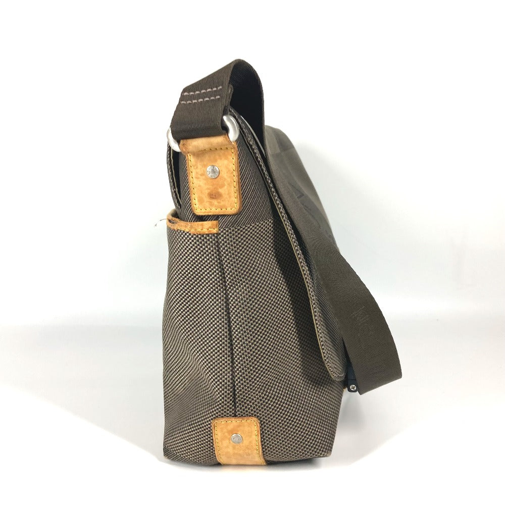 LOUIS VUITTON Shoulder Bag M93077 Damier Jean Canvas khaki Damier Jean Roux unisex(Unisex) Used Authentic