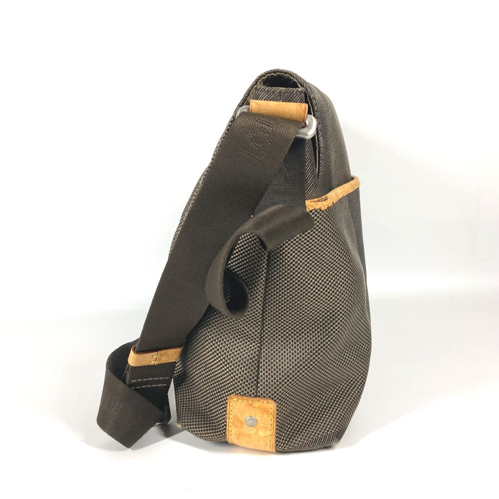 LOUIS VUITTON Shoulder Bag M93077 Damier Jean Canvas khaki Damier Jean Roux unisex(Unisex) Used Authentic