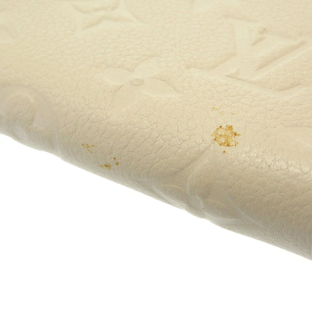 LOUIS VUITTON Bifold Wallet M93432 Monogram Ann Platt Neige Zip Around Monogram Unplant Portefeuille Skret Compact Women(Unisex) Used Authentic