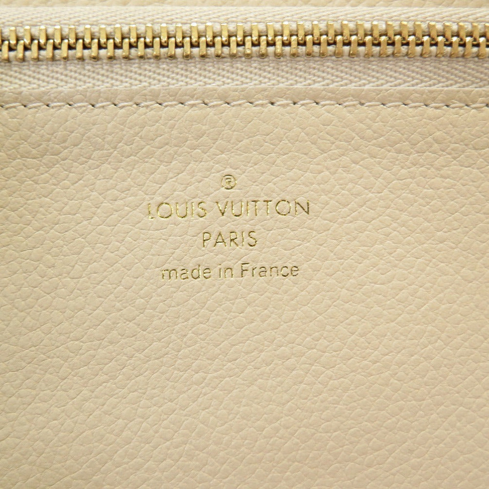LOUIS VUITTON Bifold Wallet M93432 Monogram Ann Platt Neige Zip Around Monogram Unplant Portefeuille Skret Compact Women(Unisex) Used Authentic