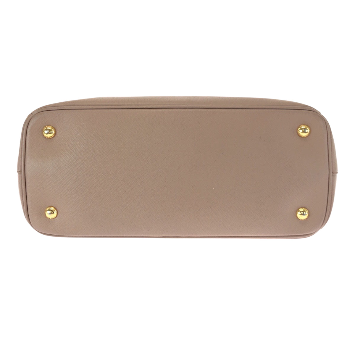 PRADA Tote Bag BN1874 leather Pink Gold Metal Tote Bag Shoulder Bag Handbag 2way Safiano Galilee Women Used Authentic