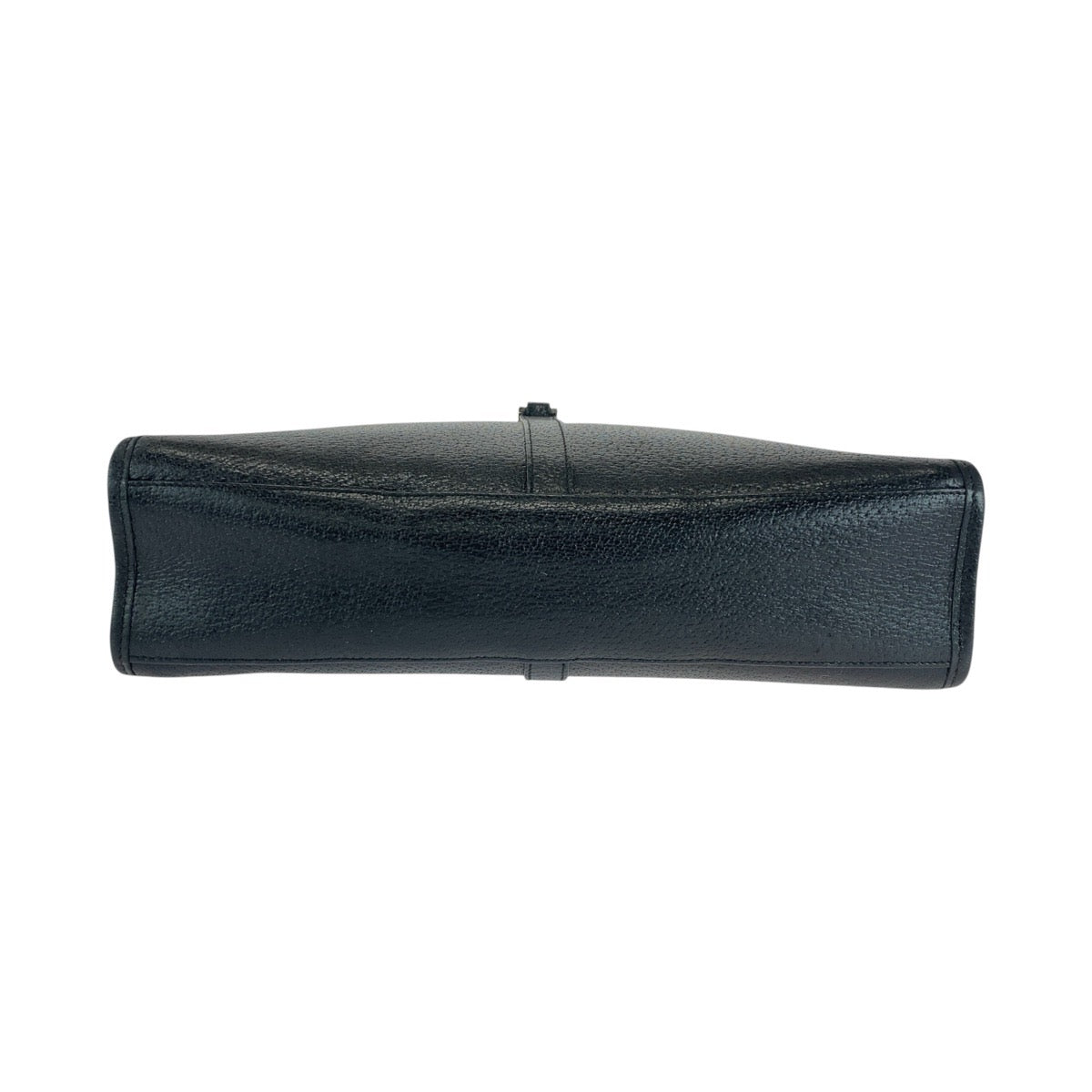 GUCCI Tote Bag 002 1071 leather Black SilverMetal Tote Bag handbag Jackie Women Used Authentic